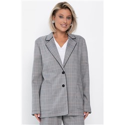 Жакет Нэри (серый/клетка) Б14111-34М