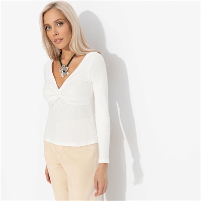 Лонгслив в рубчик, Обнять взглядом