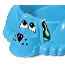 Песочница KIDS Собачка 373
                        голубой