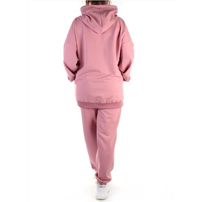 Y314-2 PINK Спортивный костюм женский (100% хлопок)