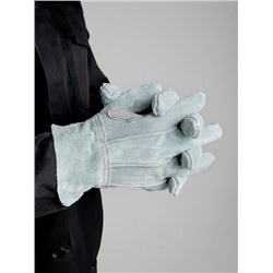 Перчатки спилковые (пятипалые) 87к