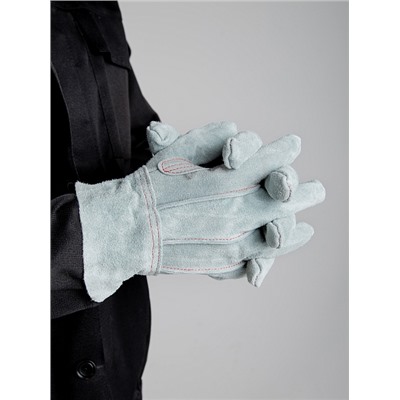 Перчатки спилковые (пятипалые) 87к