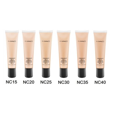 Тональный крем МАС Studio Sсulрt Foundation Fond De Tent SPF15 № nc 40 40 ml