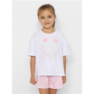 Пижама для девочки Cherubino CWJG 50153-20 Белый Baby Boom