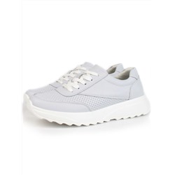 05-SD2-3D GRAY/PURPLE Кроссовки женские (натуральная кожа)