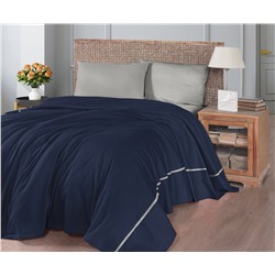 2 сп. Летнее Постельное Белье с Вафельным Покрывалом 230x250 см PRIVATE PIQUE SET - First Choice