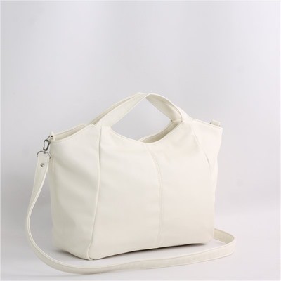 Сумка 351 гладкий белый ФОРМАТ "А4" АКЦИЯ