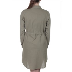 801 Платье хлопковое с поясом Fashion