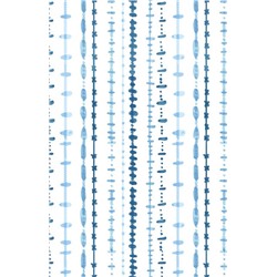 Вафельное полотно набивное / Средиземноморье 1