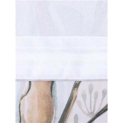 Комплект штор для кухни с подхватами Этель Cotton, 145×180 см-2 шт., 100% п/э