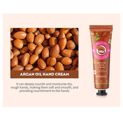 Набор кремов для рук в коробке Новогодний Kormesic, 4 шт. * 30 гр.