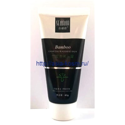 Маска-пленка для лица очищающая Senana с бамбуковым углем(30977)