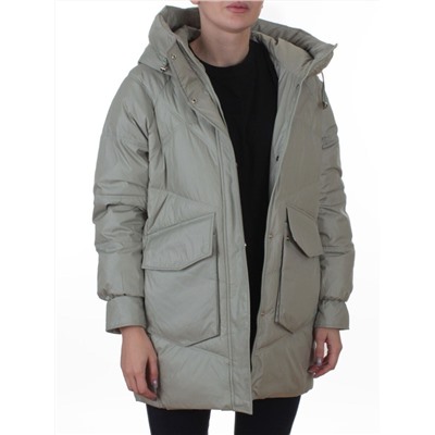 EB2819 OLIVE Куртка зимняя женская (200 гр. холлофайбер)