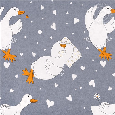 КПБ Гусиные лапки поплин Арт Дизайн