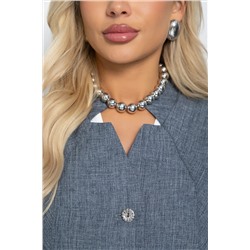 Костюм Вираж (серый меланж) К11677