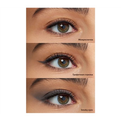 Карандаш-каял для глаз "Soft kajal super stay" тон: dark grey (10327750)