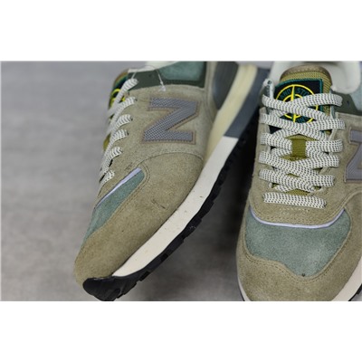 NB & Stone Island 2024 из натуральной замши