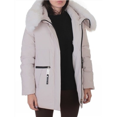 M-M02 MILK Куртка зимняя женская (200 гр. холлофайбер)