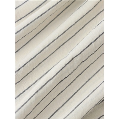 Постельное бельё Этель 1.5 сп White stripes 155х210 см,160х240 см,50х70-2шт, 100% жатый хлопок, 140 гр/м2