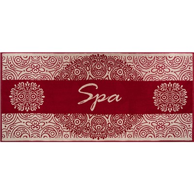 6с102.411ж1 Spa (бордо) Полотенце махровое 67х150см