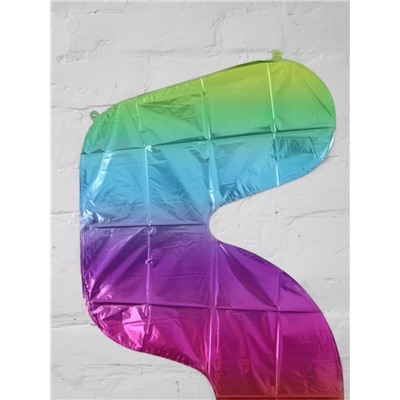 Шар фольгированный "Multicolour numbers" цифра 5, (80 см)