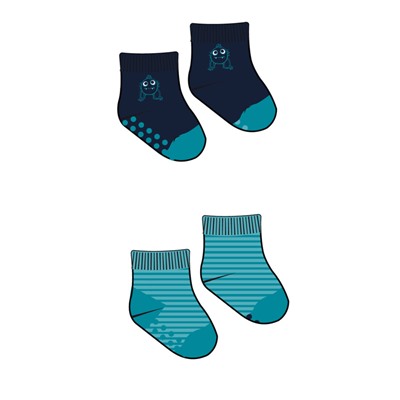 Носки для мальчика, 2 пары в комплекте