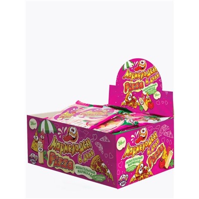 Жевательный мармелад «Мармеладсы в деле mini PIZZA», 36 шт.