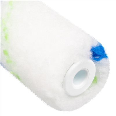 Мини-валик сменный "Водные краски", 60 мм, ворс 12 мм, D 16 мм, D ручки 6 мм, полиэстер Сибртех