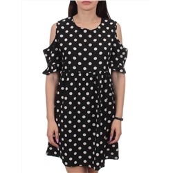 916 BLACK Сарафан летний женский (100% хлопок)