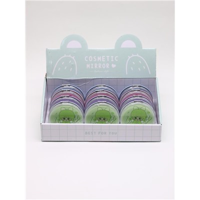 Набор зеркал «little girl» шоу-бокс 12 шт. (4 цвета)