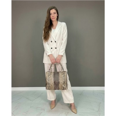 Сумка женская из кожи питона