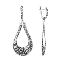 Серьги 'Сумка' ИВС.109БКN
