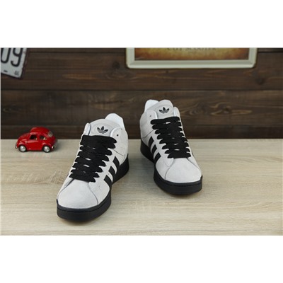 Зимние Adidas Campus из натуральной замши