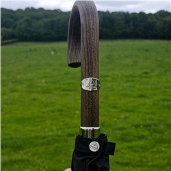 L893-01 Black (Черный) Зонт женский трость Fulton