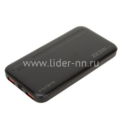 Портативное ЗУ (Power Bank) 10000mAh (MAIMI Mi35) PD22.5W+QC3.0/USB/Micro/Type-C (черный)