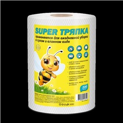 Пчёлка Super Тряпка №150 Сухие полотенца в рулоне (широкие)