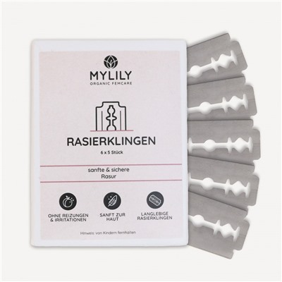 MYLILY Rasierklingen 5 Stuck  Лезвия для бритвы 5 шт.