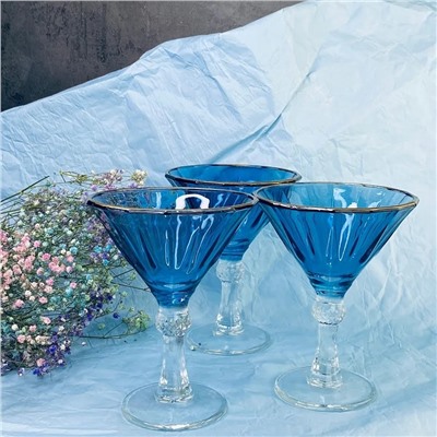 589-084 Набор из 6 креманок 205мл в под.уп.(х8)Стекло