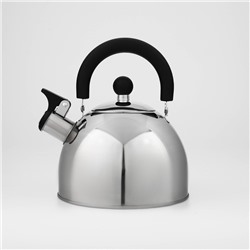 Чайник, 1.8 л, со свистком, капсульное дно, индукция, нержавеющая сталь
