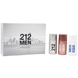 Подарочный набор Carolina Herrera "212" for men 3x30 ml