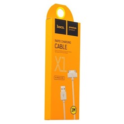 USB-кабель hoco X1 Cable Rapid Charging For iPhone 4 / 4s 1 м