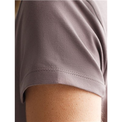 Футболка из премиального хлопка с эластаном