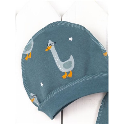Комплект для мальчика Baby Boom КН150/1-И я730 Гуси