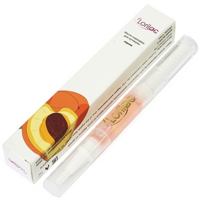 Масло для кутикулы Lorilac Персик в карандаше 5 ml