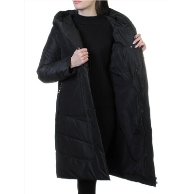 8033 BLACK Пальто пуховик зимнее Jarius (био-пух)
