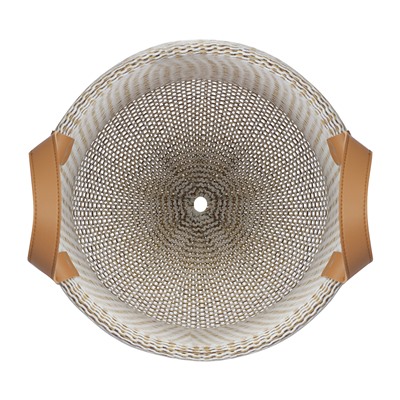 Корзина для хранения Sustainable collection, Ø27х25 см, бежевая