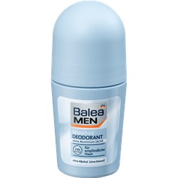 Balea MEN Deo Roll On Deodorant sensitive Дезодорант чувствительный, 50 мл