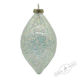 Капля "Лунный камень" (стекло) 6х6х12 см