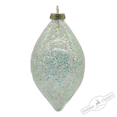 Капля "Лунный камень" (стекло) 6х6х12 см