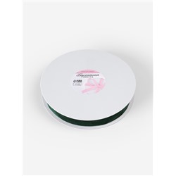 Лента бархатная, 25 мм, 18±1 м, зелёная №165